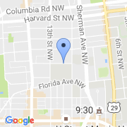 map 1200 CLIFTON STREET NW